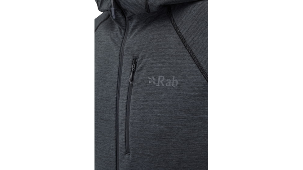 Rab Filament Hoody - Mens, Black, Medium, QFF-10-BL-M