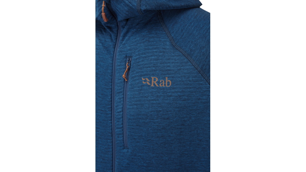 Rab Filament Hoody - Mens, Deep Ink/Polar Blue, Medium, QFF-10-DI-M