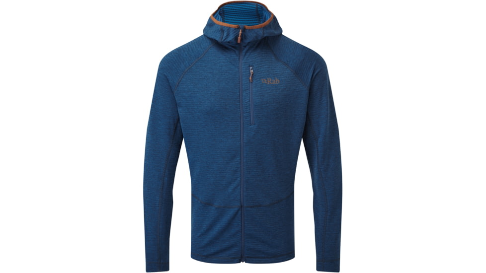 Rab Filament Hoody - Men's, Deep Ink/Polar Blue, Extra Large, QFF-10-DI-XL