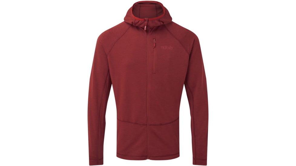 Rab Filament Hoody - Men's, Oxblood Red, Large, QFF-10-OR-L