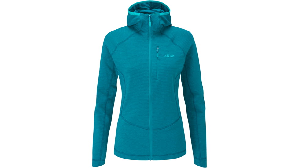 Rab Filament Hoody - Women's, Ultramarine/Tasman, Medium, QFF-13-UM-12