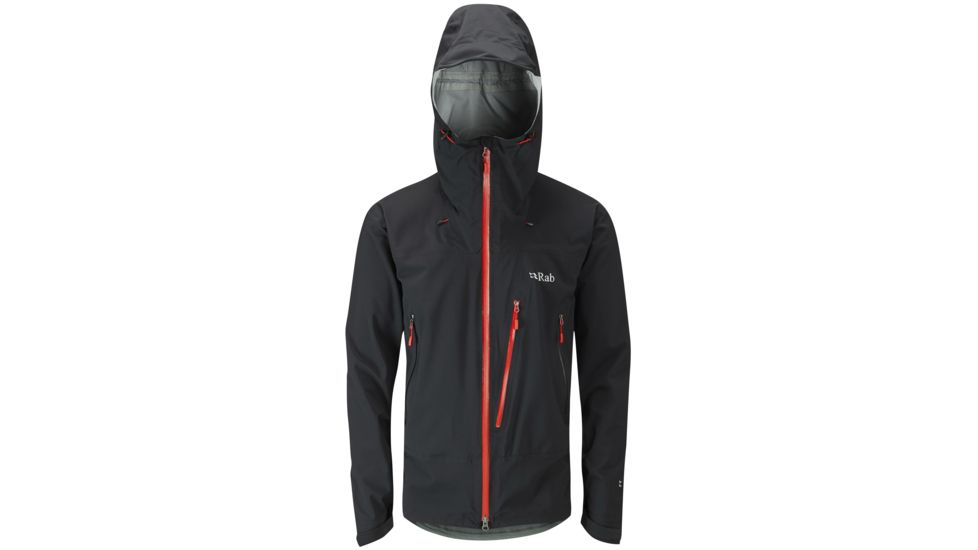 Rab Firewall Jacket - Men's, Black, Extra Large, QWF-51-BL-XL
