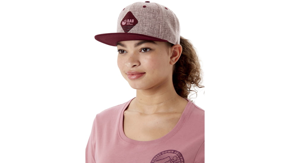 Rab Flatiron Badge Cap - Mens, Heather, One Size, QAB-03-HT-U