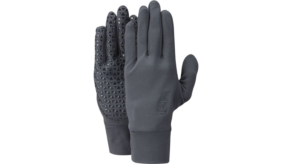 Rab Flux Grip Glove, Womens, Beluga, Large, QAG-78-BE-L