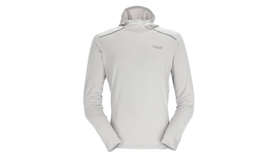 Rab Force Hoody - Men's, Dark Pewter, Small, QBL-09-DPW-SML