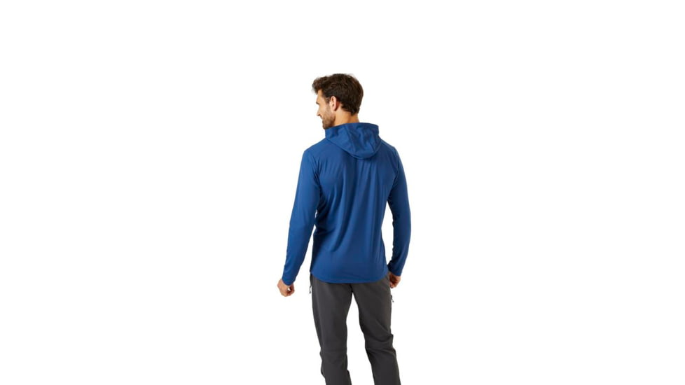 Rab Force Hoody - Mens, Nightfall Blue, Small, QBL-09-NFB-SML
