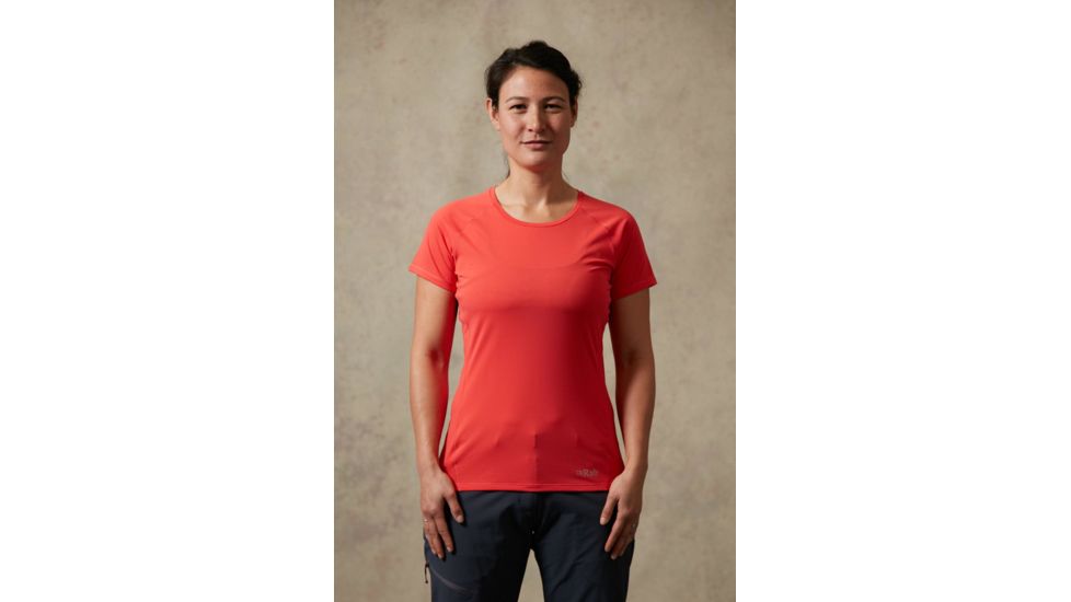 Rab Force Short Sleeve Tee - Womens, Passata, 12, QBU-56-PA-12