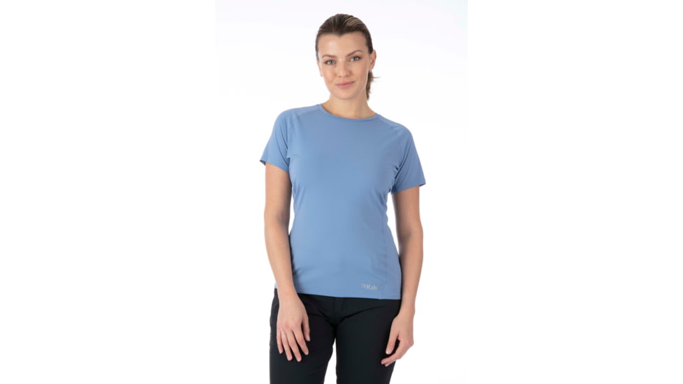 Rab Force SS Tee - Womens, Thistle, 16 US, QBU-56-TH-16