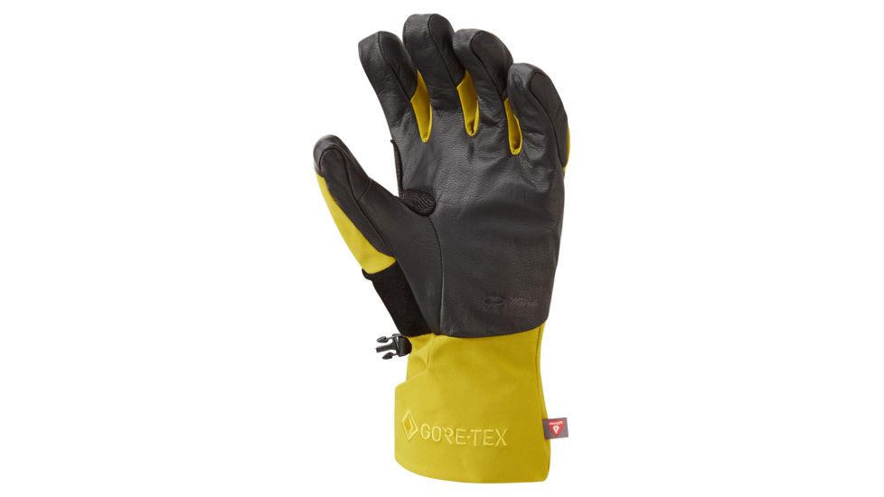 Rab Fulcrum GTX Glove - Unisex, Dark Sulphur, Large, QAH-59-DS-L