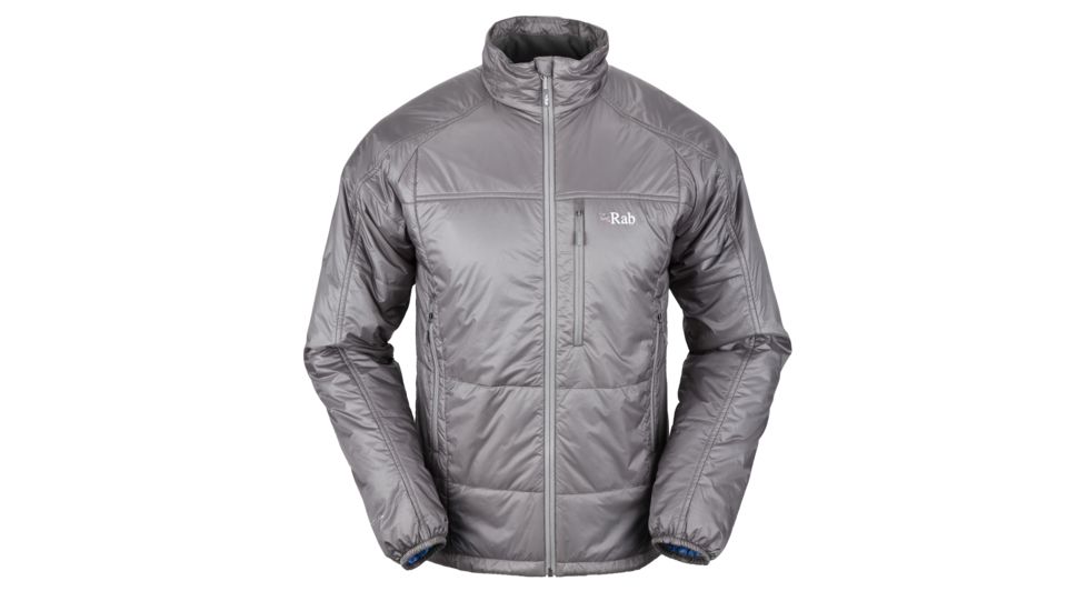 DEMO, Rab Mens Generator Jacket, Smoke, Large, QIN-52-SM-L-DEMO