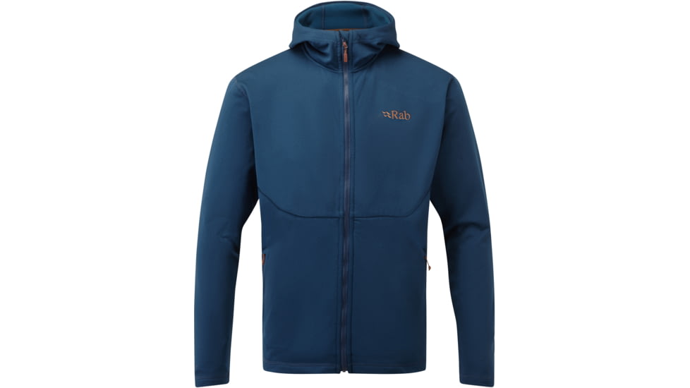 Rab Geon Hoody - Men's, Deep Ink/Ink Marl, Medium, QFE-93-DI-M