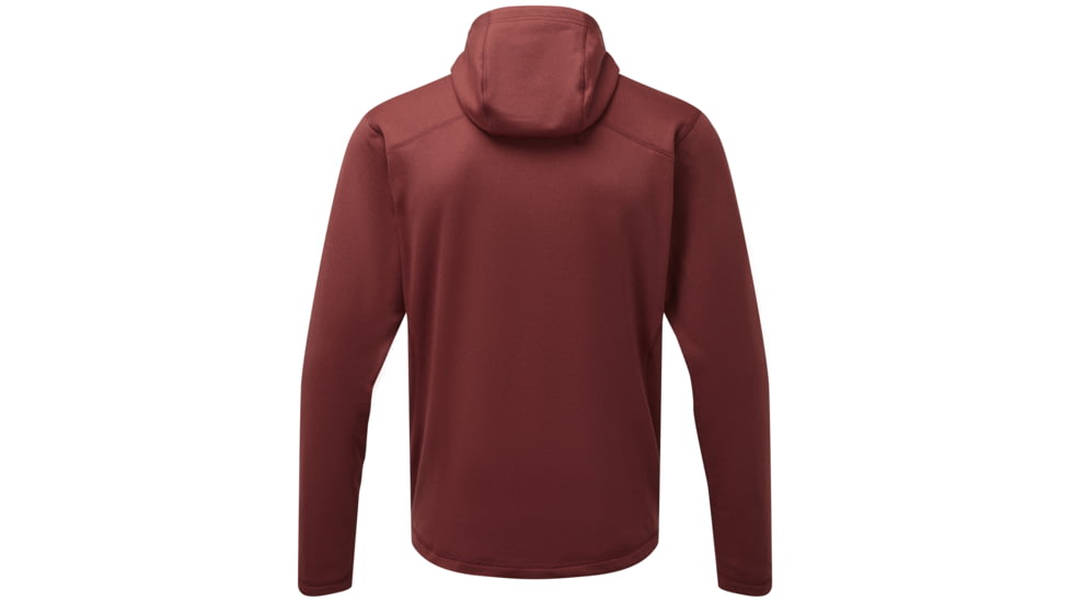 Rab Geon Hoody - Mens, Oxblood Red/Ascent Red Marl, Medium, QFE-93-OR-M