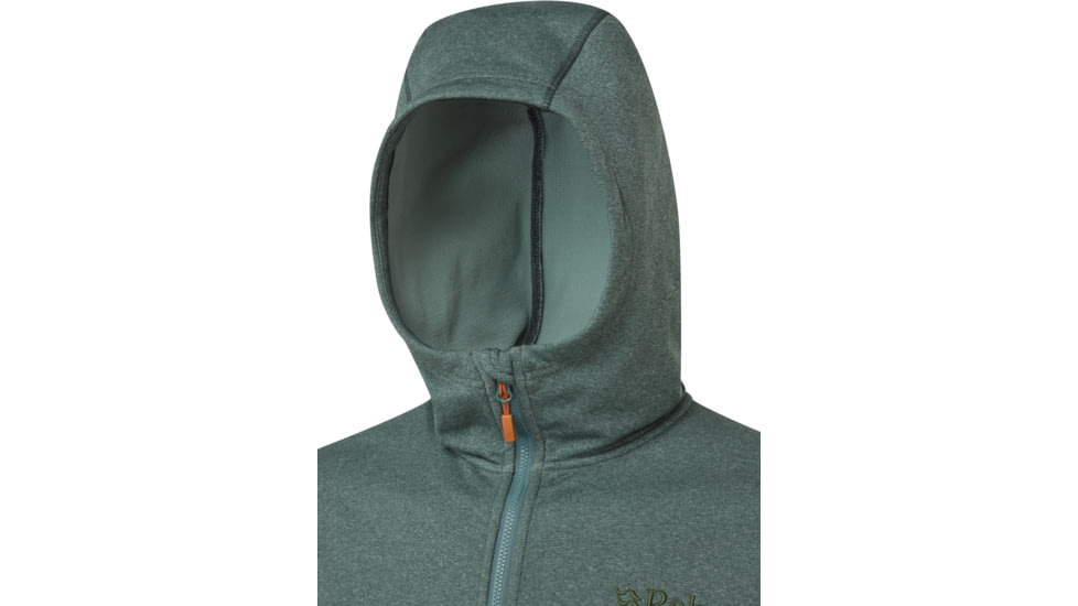 Rab Geon Hoody - Mens, Pine/Silverpine Marl, Extra Large, QFE-93-PI-XL