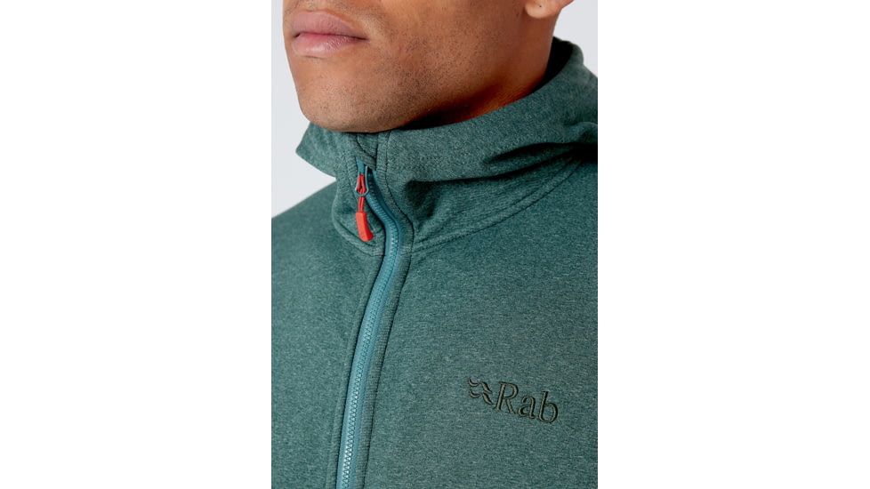 Rab Geon Hoody - Mens, Pine/Silverpine, Extra Large, QFE-93-PI-XL