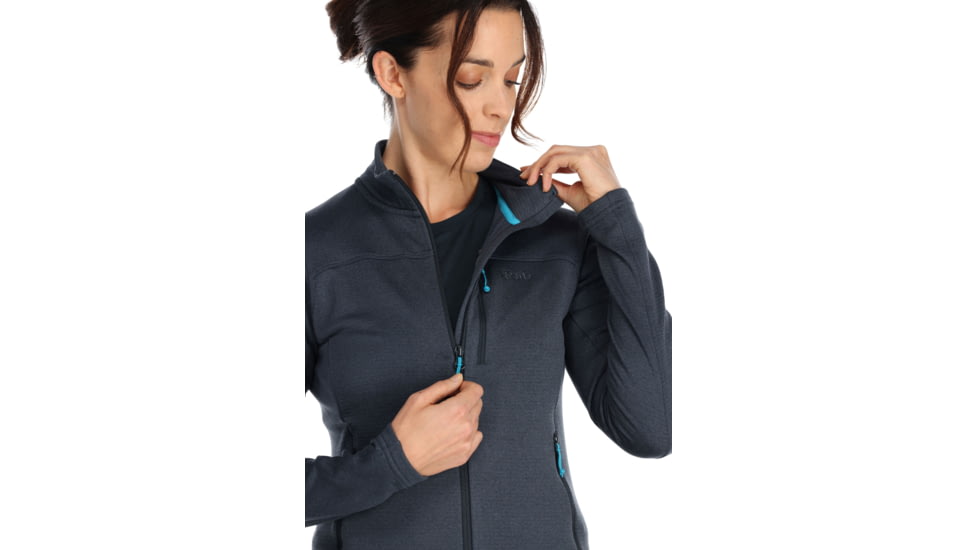 Rab Graviton Jacket - Womens, Beluga, Medium, QFF-58-BEL-12