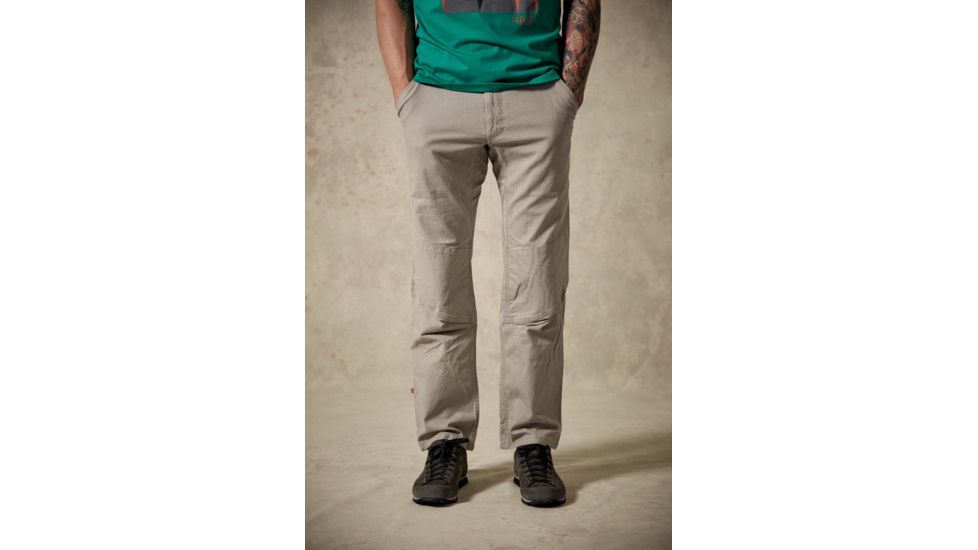 Rab Grit Pants - Mens, Pumice, 2X Large/38 Waist, QFT-79-PU-XXL