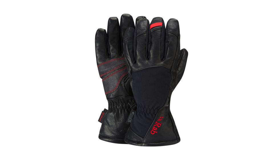 Rab Guide Glove, Black, X-Small, QAG-99-BL-XS