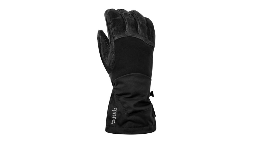 Rab Guide Glove Long, Black, Large, QAH-49-BL-L