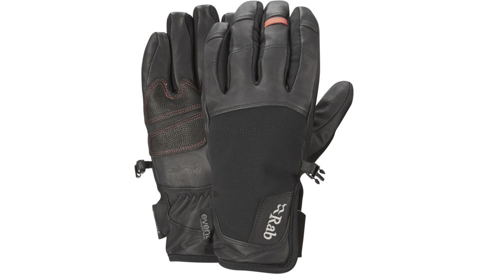 Rab Guide Short Glove - Men's-Black-Medium