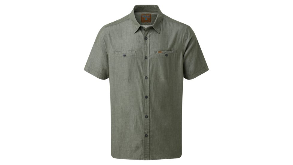 Rab Hacker Short Sleeve Shirt - Men's, Army, Extra Large, QCA-91-AR-XL