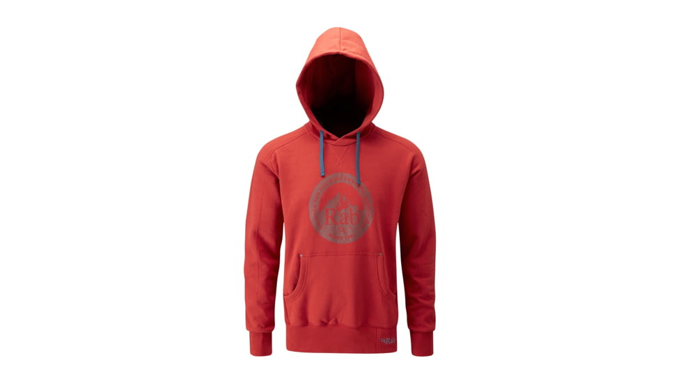 Rab Headwall Hoody - Men's-Rust Logo-Large