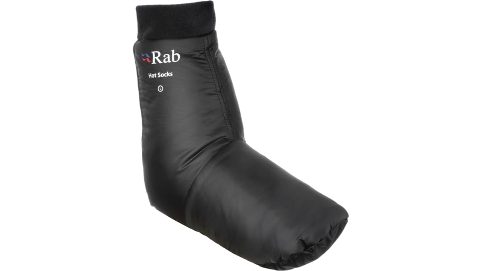 Rab Hot Socks, Black, Medium, QED-18-BL-M