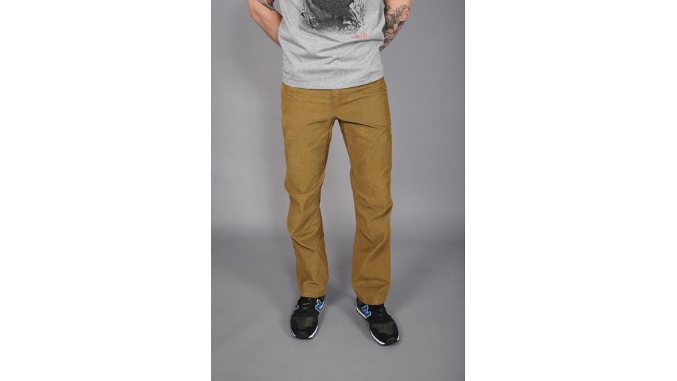 Rab Hueco Cords - Mens Short Inseam, Plantation, 2X Large/38 Waist, QCA-52-PL-XXL-XS