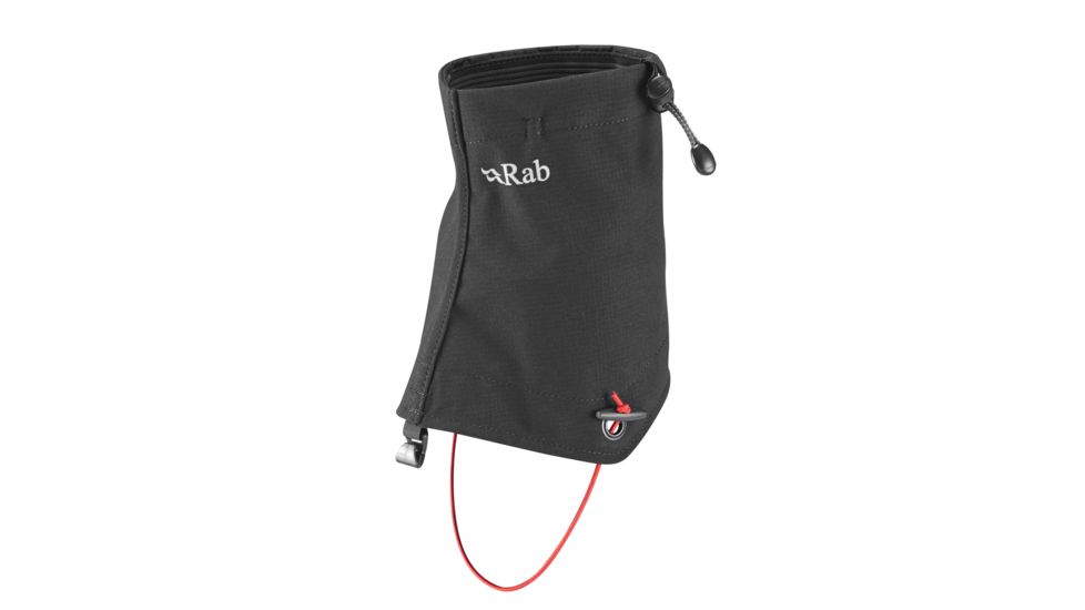 Shed, Rab Mens Hunza Stretch mid gaiter, Black, Large, ASR-G29-BL-L-DEMO