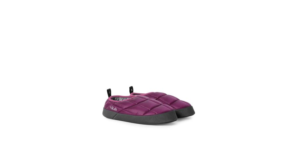 Rab Hut Slippers - Mens, Berry, Large, QAH-25-BY-L