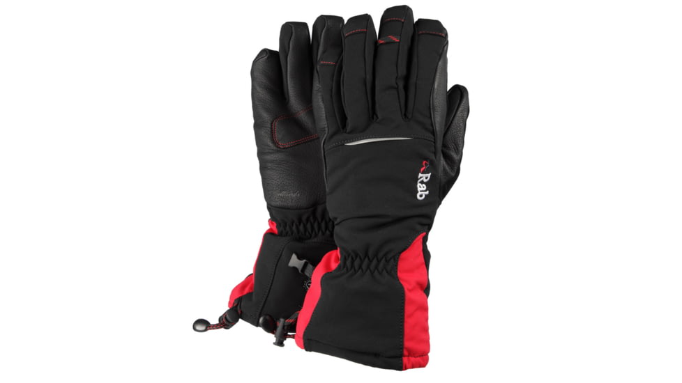Rab Icefall Gauntlet Glove - Men's-Red-Large