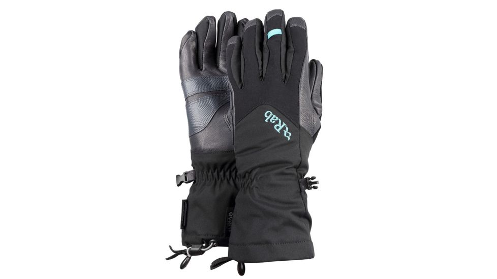 Rab Icefall Gauntlet Glove - Women's-Black-Medium