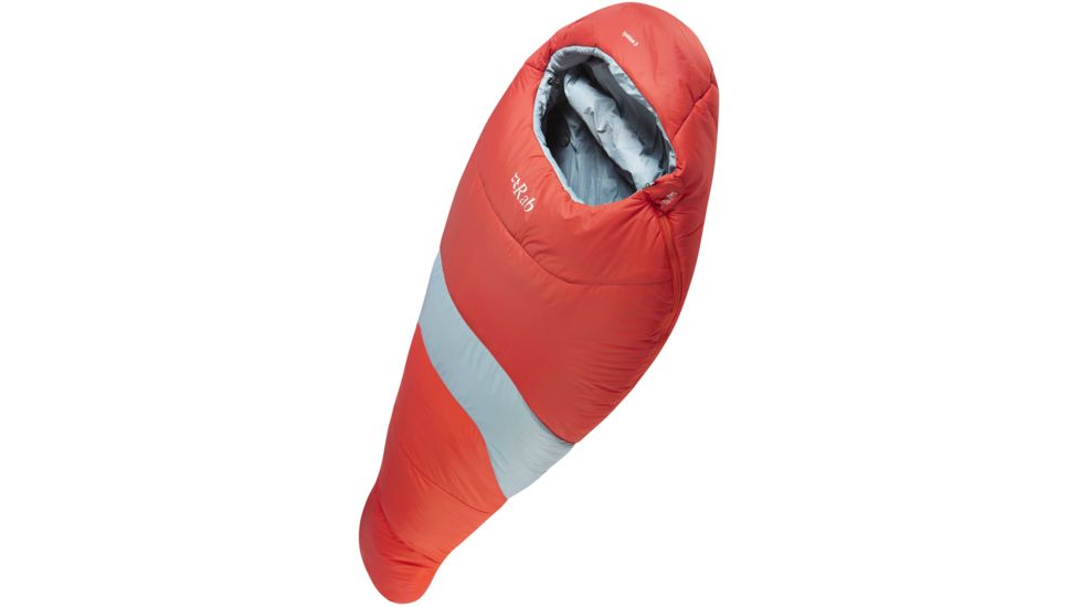 Rab Ignition 3 Sleeping Bag Synthetic-Oxide-Left