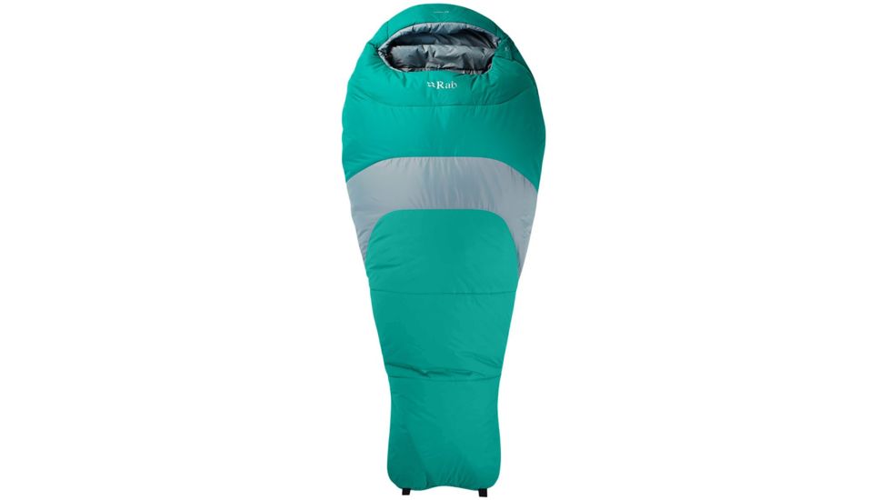 Rab Ignition 3 Women's Sleeping Bag Synthetic -Regular-Left-Deep Fjord