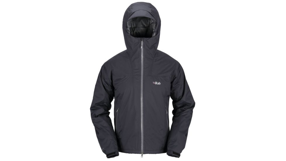 DEMO, Rab Mens Inferno Shield Hoodie, Black, Large, QIN-83-BL-L-DEMO