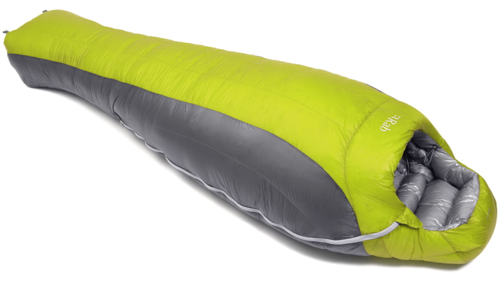 Infinity 300 Sleeping Bag 850 Goose Down-Lime-Regular-Left