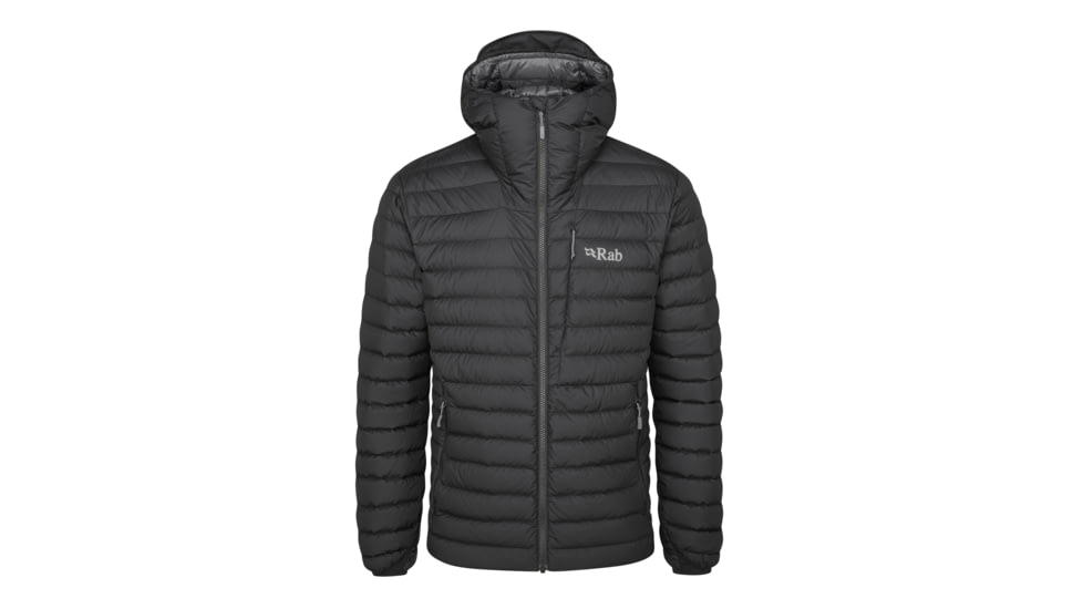 Rab Infinity Microlight Jacket - Mens, Black, Small, QDB-22-BLK-SML