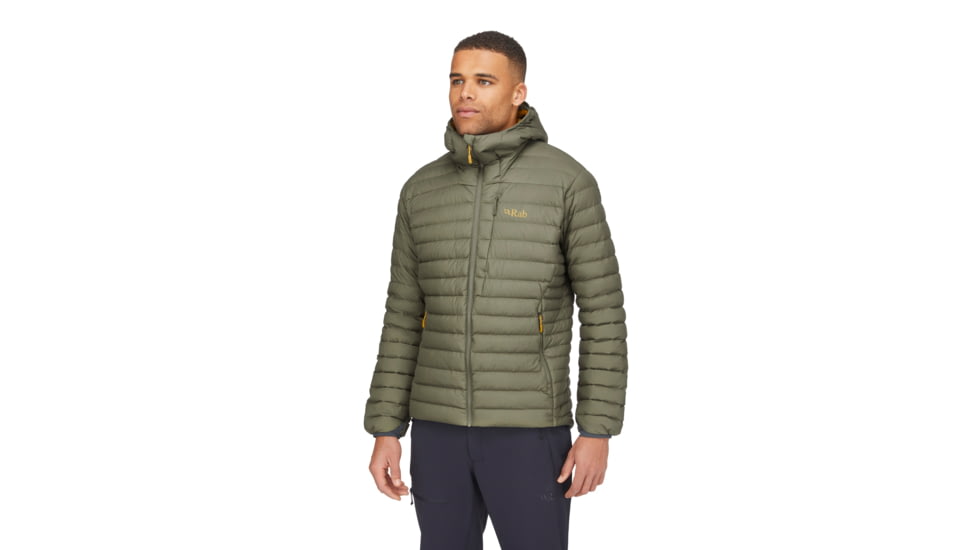 Rab Infinity Microlight Jacket - Mens, Light Khaki, Medium, QDB-22-LKH-MED