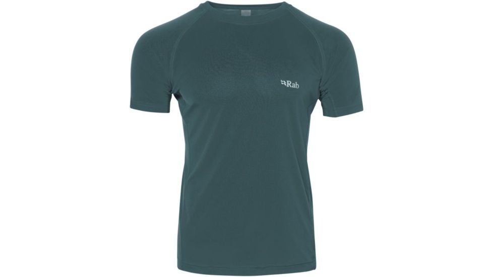 Rab Interval Tee - Mens, Evergreen, Large, QBT-50-EV-L