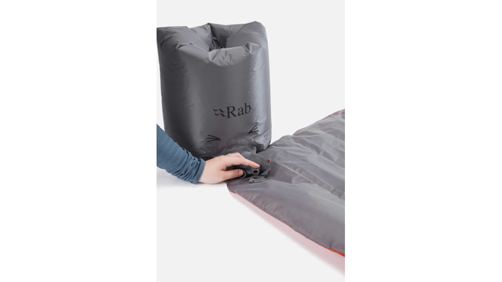 Rab Ionosphere 5.5 Sleeping Pad, Firecracker, Long Wide, QMA-01-FCR-LNG-WDE