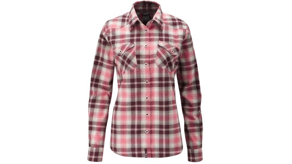 Rab Jacinto Long Sleeve Shirt - Womens-Calypso Coral-Large