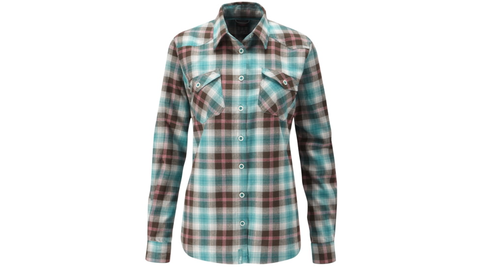 Rab Jacinto Long Sleeve Shirt - Womens-Jade-Large