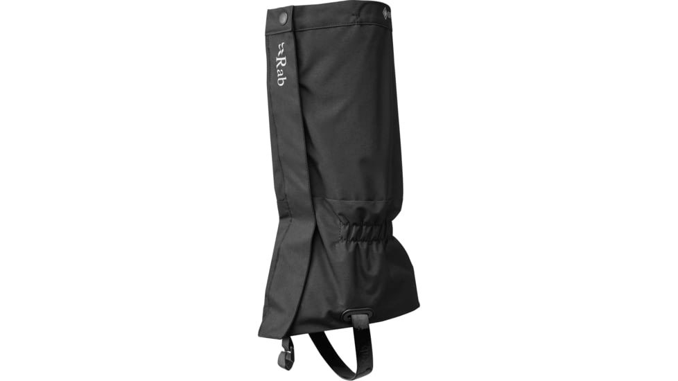 Rab Kangri GTX Gaiter, Black, Medium, ASR-G45-BL-M