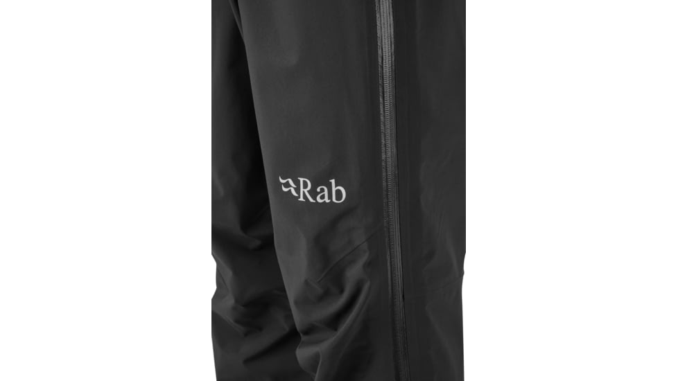 Rab Kangri Pants GTX - Mens, Black, Extra Large Short, QWG-25-BL-S-XL