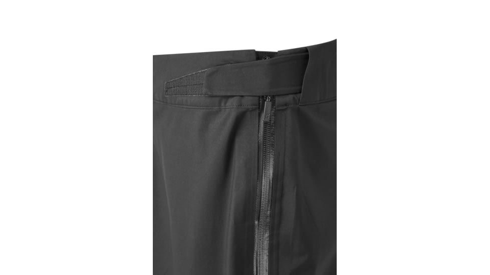 Rab Kangri Pants GTX - Mens, Black, Extra Large Short, QWG-25-BL-S-XL