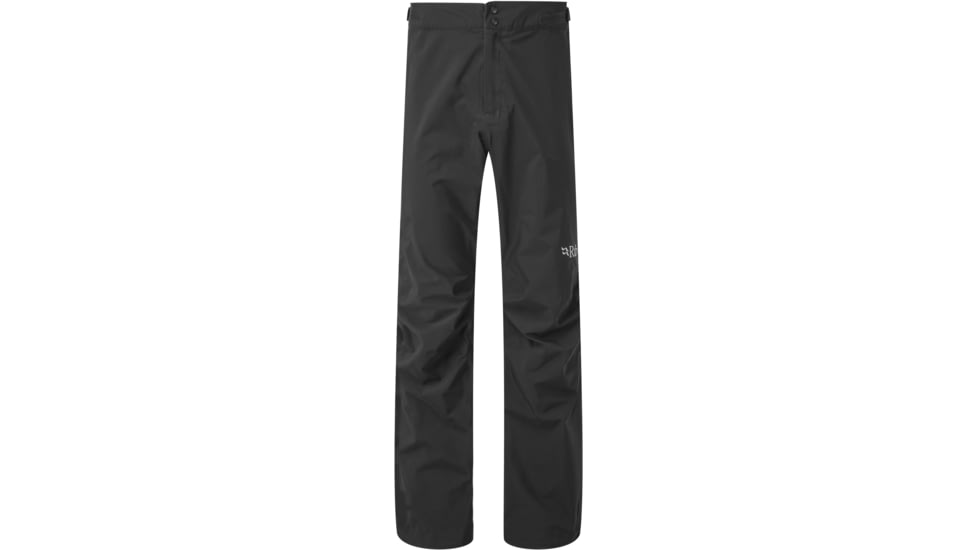 Rab Kangri Pants GTX - Mens, Black, Extra Large Short, QWG-25-BL-S-XL