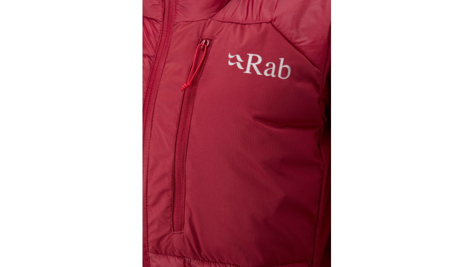 Rab Kaon Jacket - Womens, Crimson, 16, QDN-82-CR-16