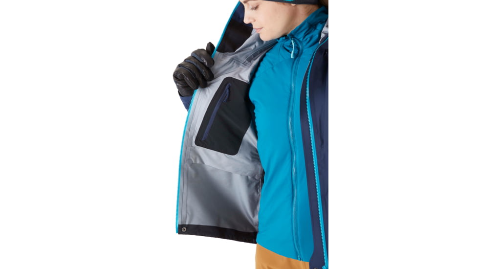 Rab Khroma Cirque Jacket - Womens, Deep Ink, Extra Small, QWH-12-DIK-08