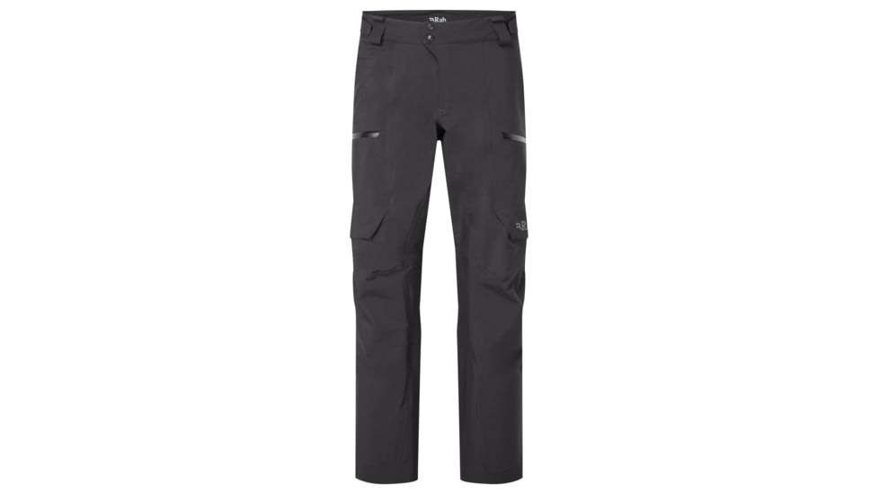 Rab Khroma Converge Pants - Men's, Black, Large, Regular, QFG-29-BLK-LRG-RG