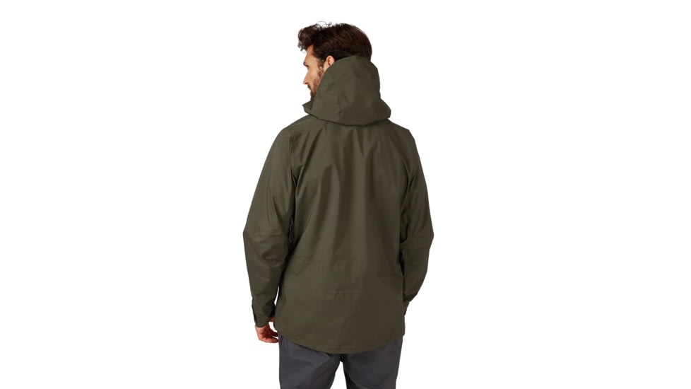 Rab Khroma Diffuse GTX Jacket - Mens, Army, 2XL, QWH-81-ARM-XXL