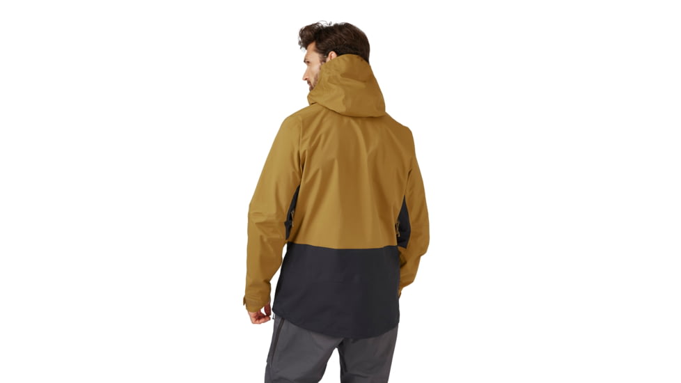 Rab Khroma Diffuse GTX Jacket - Mens, Footprint/Black, Extra Large, QWH-81-FPB-XLG